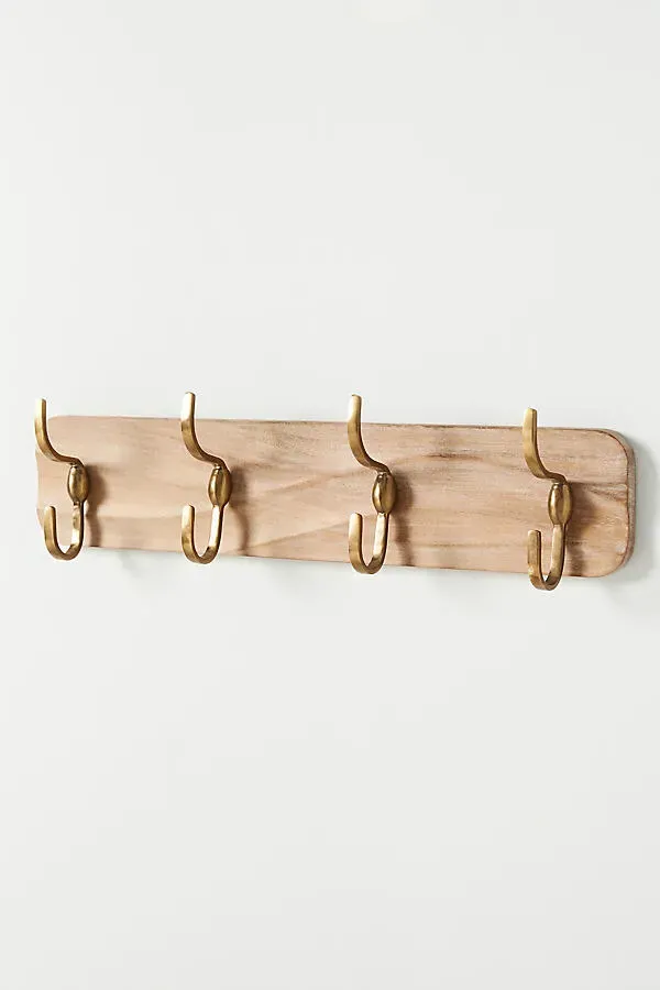 Tau Wood Wall Hook - Beige, Acacia product
