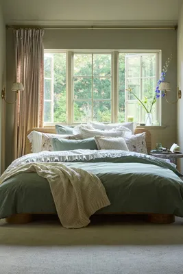 Taylor King Size Duvet Cover - Organic Cotton Percale product