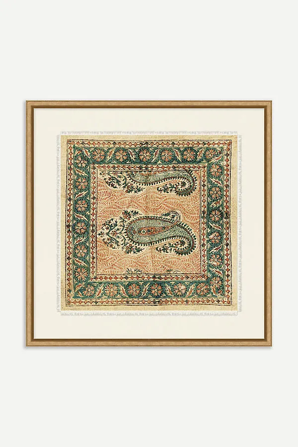 Textile Dreams Wall Art - Pink, Raw Canvas product