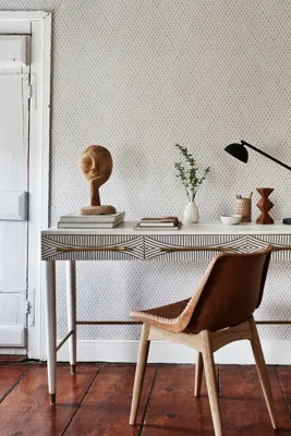 Thalia Handcarved Desk - White product