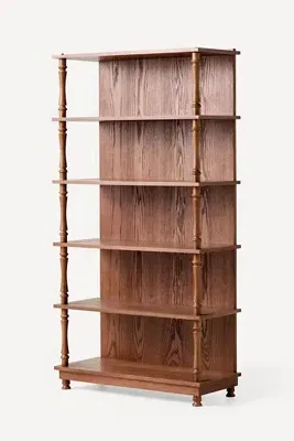 Thorne Wood Bookcase - Brown alternate view