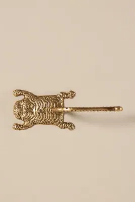 Tibetan Tiger Curtain Tieback - Brown alternate view
