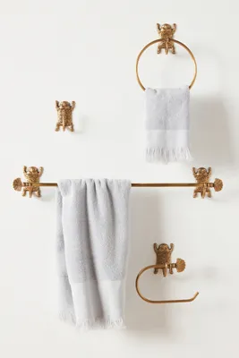 Tibetan Tiger Toilet Paper Holder - Brown product