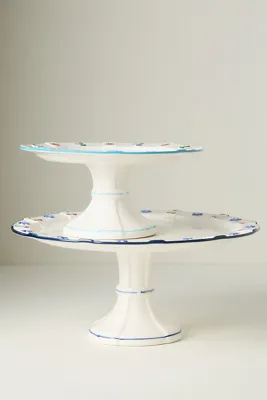 Tilly Cake Stand - Blue, Stoneware product
