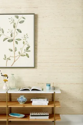 Tomur Grasscloth Textured Wallpaper - Beige product