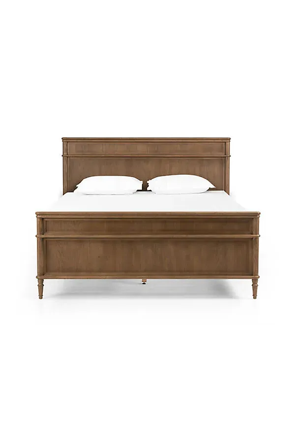 Toulouse Queen Size Bed Frame - Toasted Oak by Anthropologie