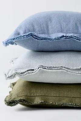 Trova Cushion - Velvet, Linen by Anthropologie, image 2