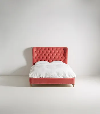 Tufted Wingback Bed Frame product
