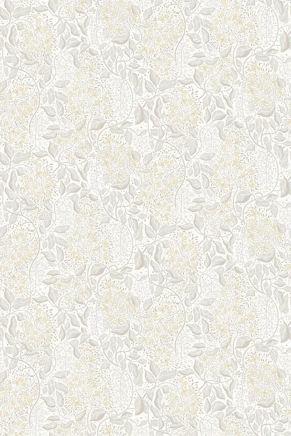 Turi Twining Vines Floral Wallpaper - Beige by Anthropologie, image 2