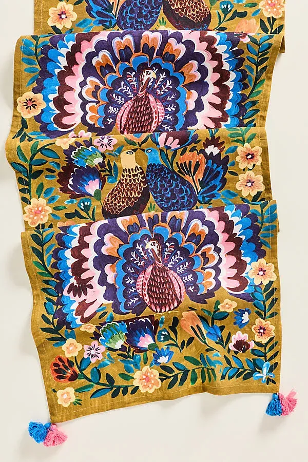 Turkey Harvest Table Runner - Cotton product