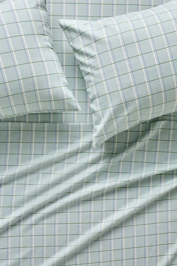 Twin Printed Sheet Set - Blue, Cotton Modal by Anthropologie