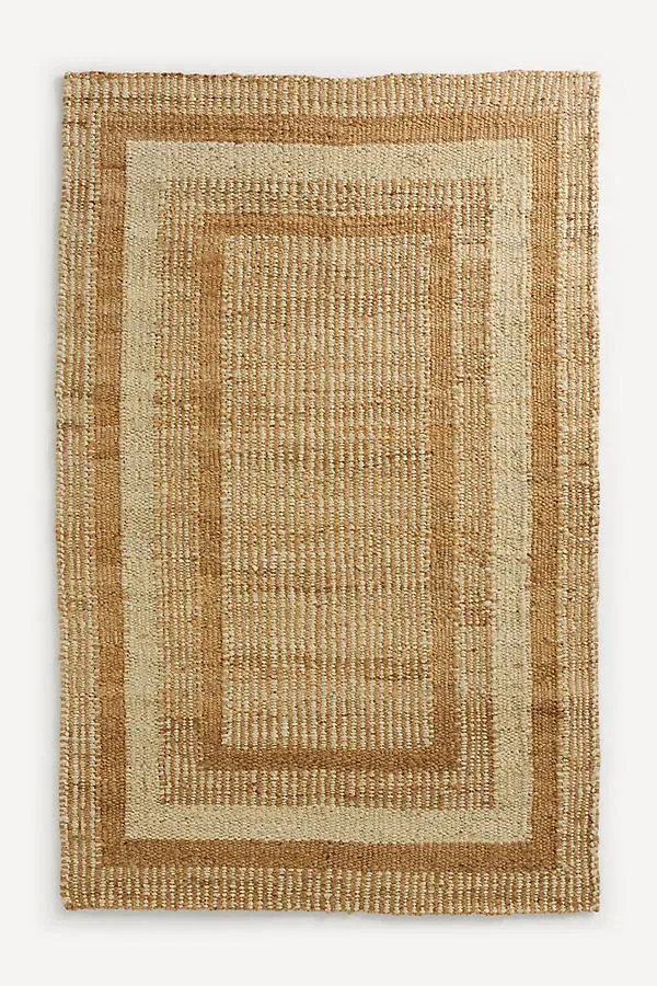 Tyler Flatwoven Jute Border Rug - Beige product