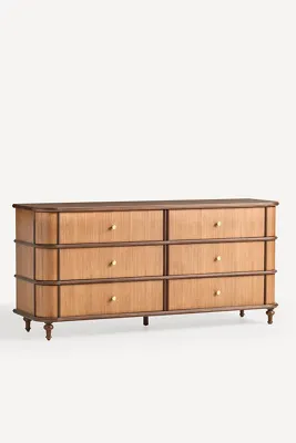Valencia 6-Drawer Chest of Drawers - Veneer alternate view