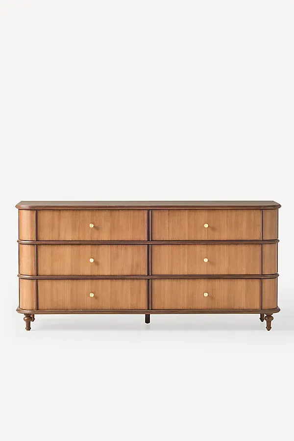 Valencia 6-Drawer Chest of Drawers - Veneer product