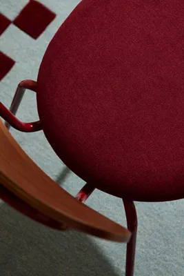 Velvet Chenille Metal Frame Dining Chair, Set of 2 - Purple product