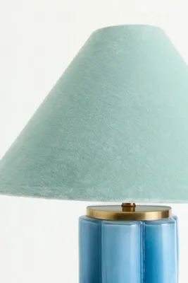 Velvet Empire Lampshade - Blue, Cotton product