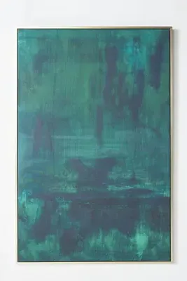 Verdant Horizon 2 Wall Art - Green product