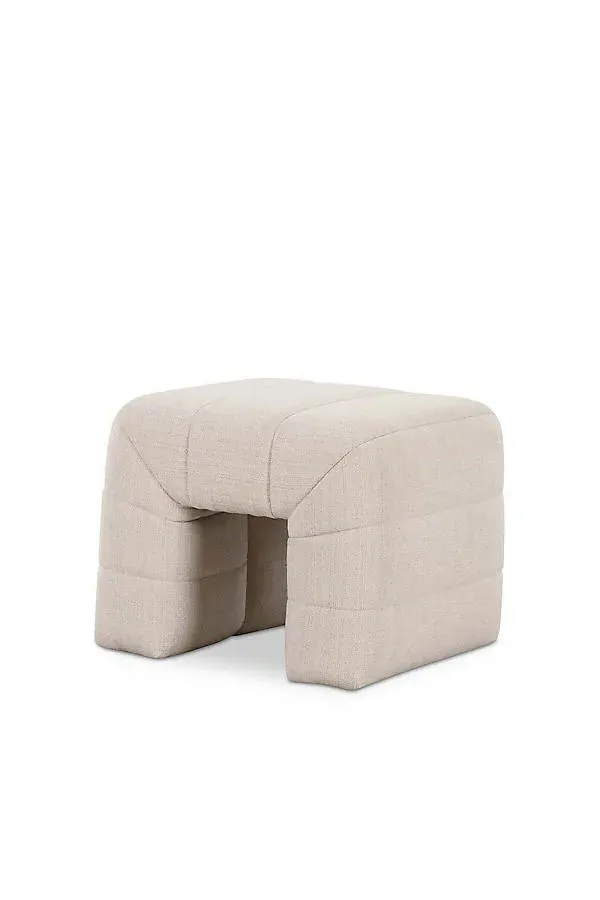 Verity Stool - Ivory, Polyester product