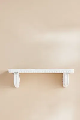 Vesta Wall Shelf - White, Resin product