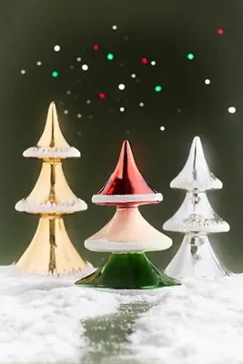 Vintage Glass Tree - Silver by Anthropologie, image 2