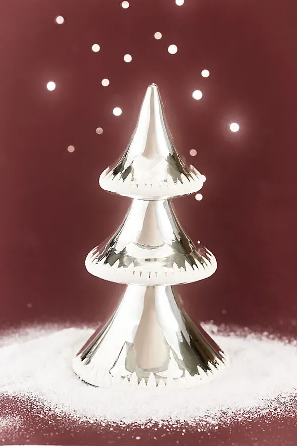 Vintage Glass Tree - Silver by Anthropologie