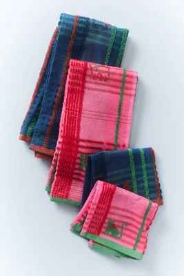 Viviana Dish Cloths Set of 4 - Cotton by Anthropologie, image 2