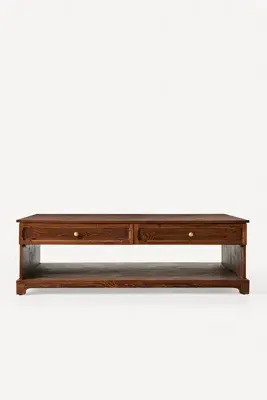 Whitney Rectangle Storage Coffee Table - Green product