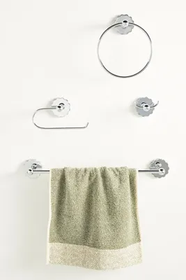 Wiggle Towel Bar - Silver, Brass by Anthropologie, image 2