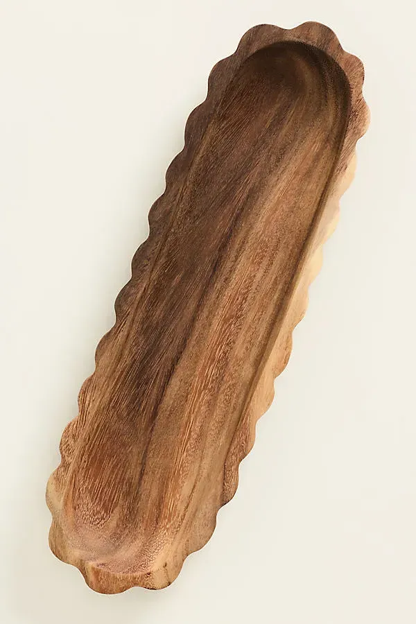 Wood Serving Tray - Acacia by Anthropologie