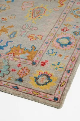 Wool Hand-Knotted Persian Inspired Rug - Multicolor product