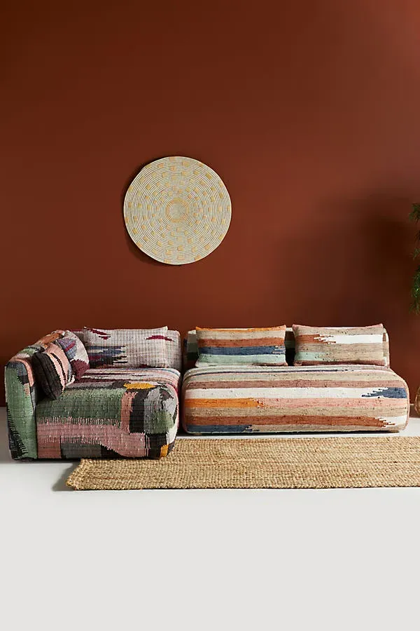 Woven Marija Kori Modular Armless Sofa - Cotton product
