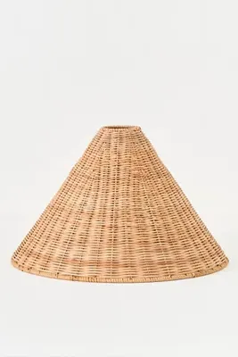 Woven Rattan Empire Lamp Shade - Brown product
