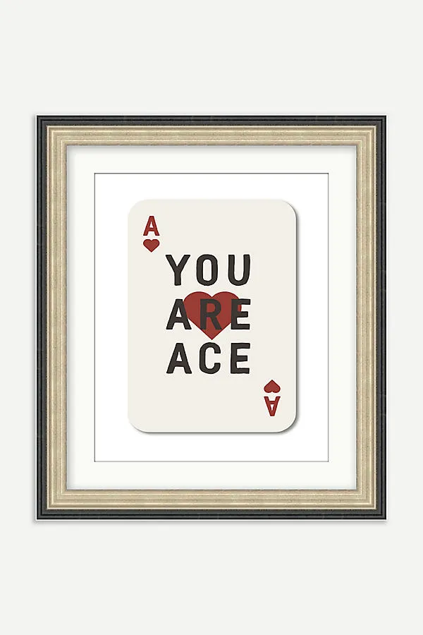 You Are Ace Wall Art - Ivory, Matte Paper product