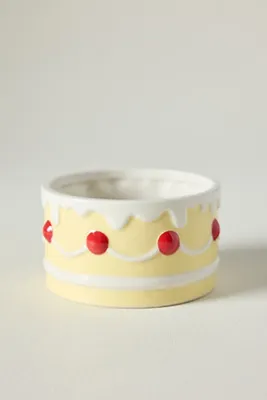 Yule Ramekin - Ivory, Glazed Stoneware by Anthropologie, alternate view