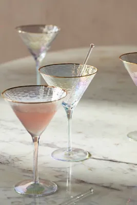 Zaza Lustered Martini Glasses - Set of 2 product