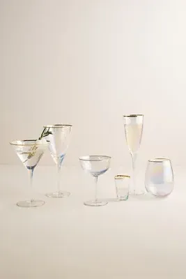 Zaza Lustered Shot Glasses Set of 2 - White product