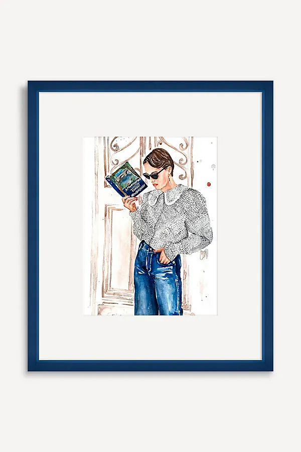 A Moveable Feast Book Wall Art - Watercolor product