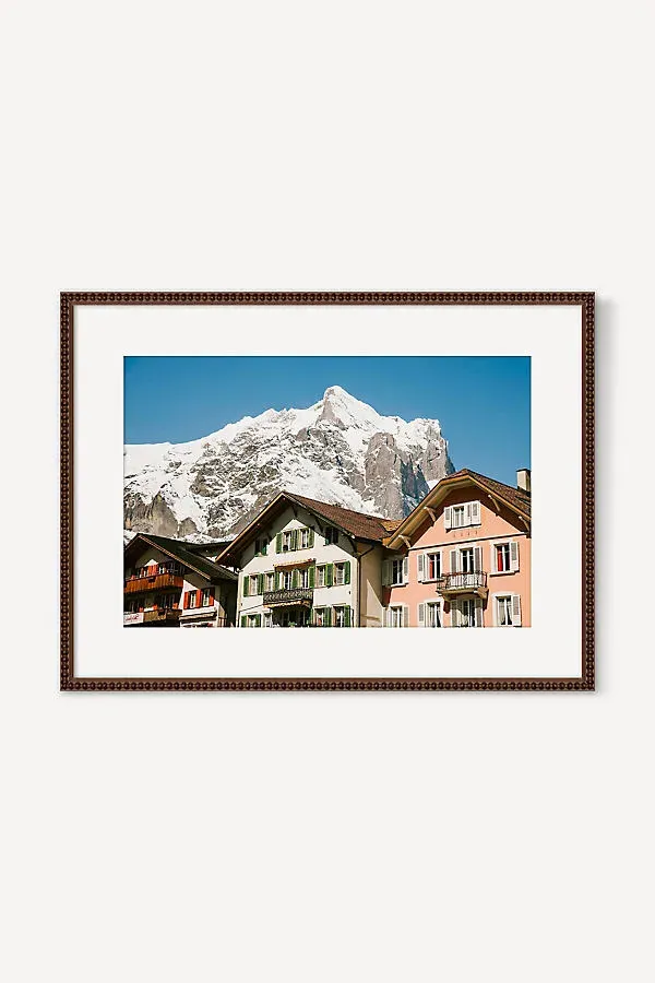 Alpine Holiday Wall Art - Blue product