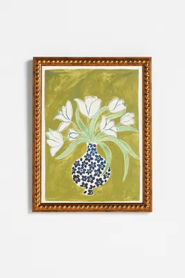 Anine Cecilie Iversen White Tulips Wall Art product