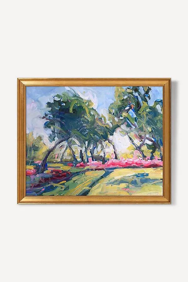 Azaleas Under the Oaks Wall Art - Green, Acrylic product