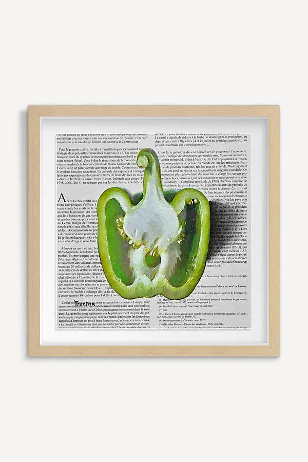 Bell Pepper Wall Art - Green product