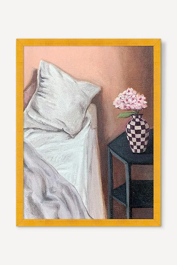 Beth Kaye Checker Vase Wall Art product
