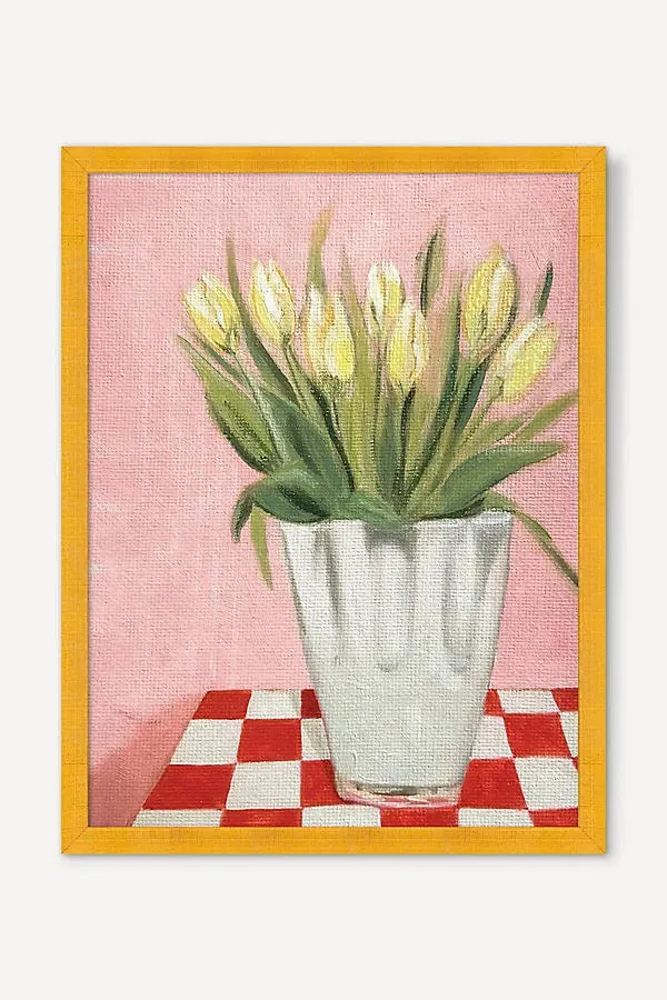 Beth Kaye Tulips Wall Art - Pink product