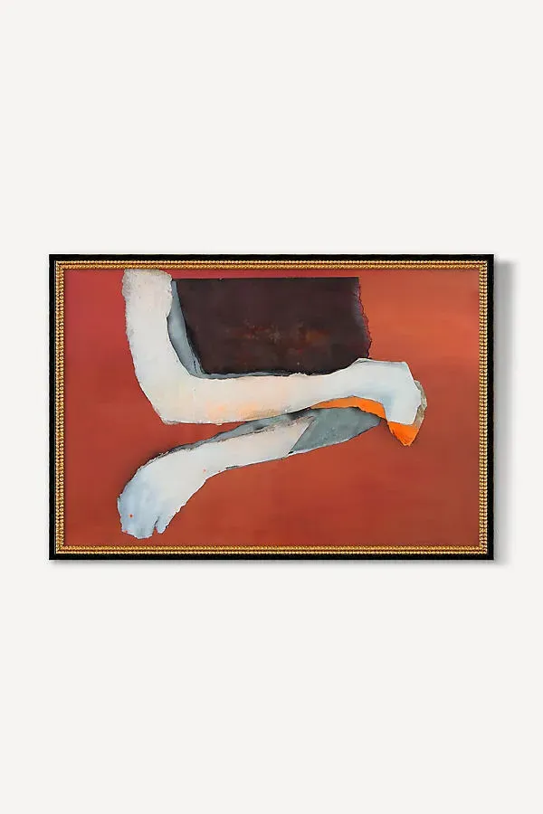 Boriana Mihailovska Warmth Wall Art - Orange, Acrylic product