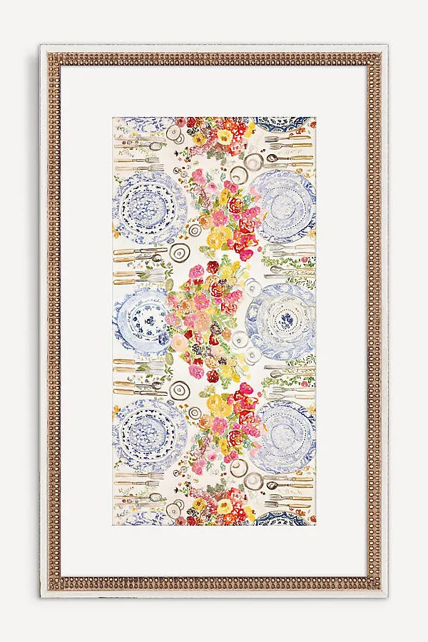 Breanna Burns Chinoiserie Tablescape Wall Art product