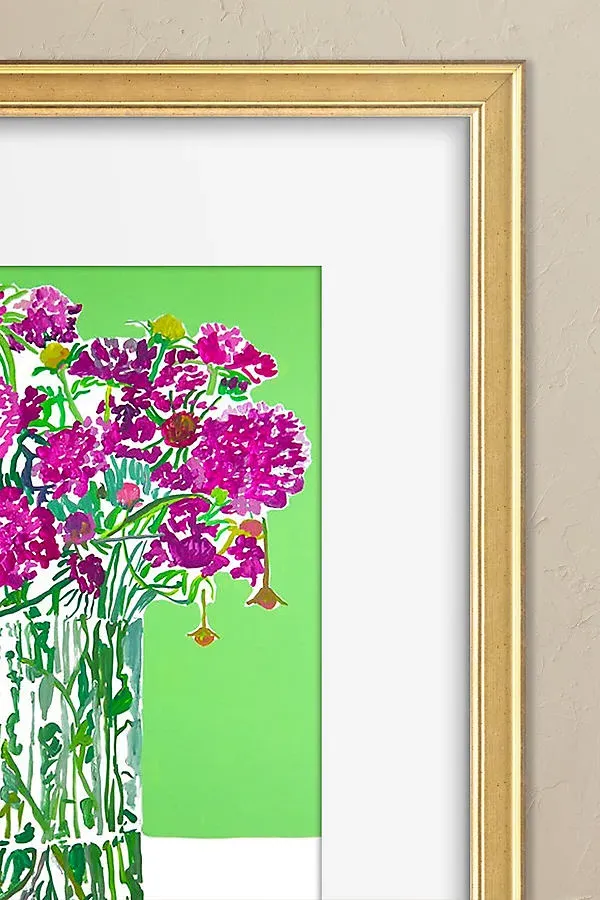 Bridgette Thornton Bud Vase Framed Wall Art - Green product