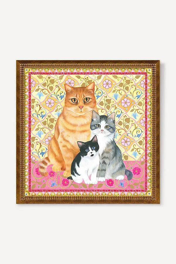 Cats, A Family Portrait Wall Art product
