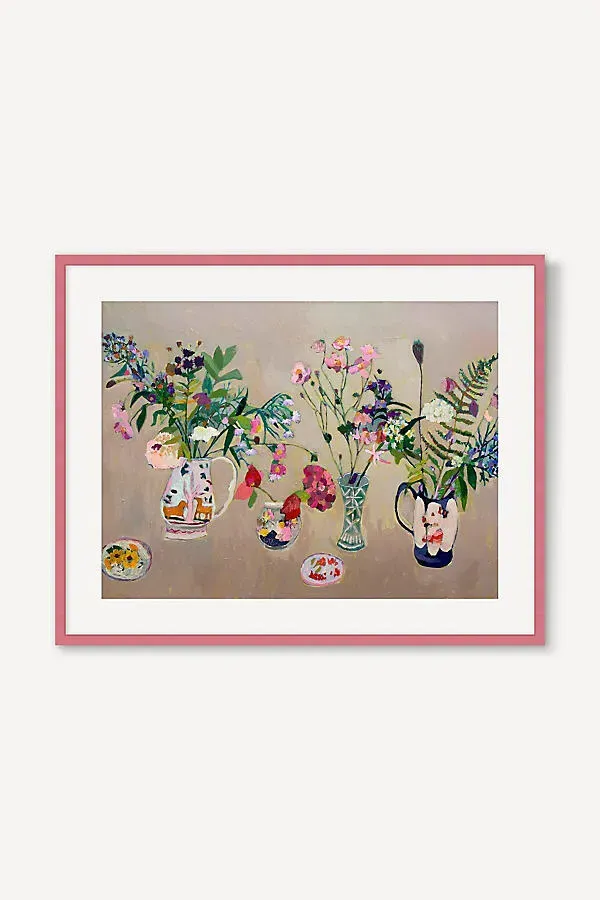 Charlotte Hardy Garden Flowers Wall Art by Anthropologie