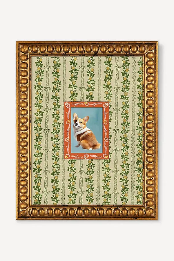 Corgi Dog Wall Art - Green product