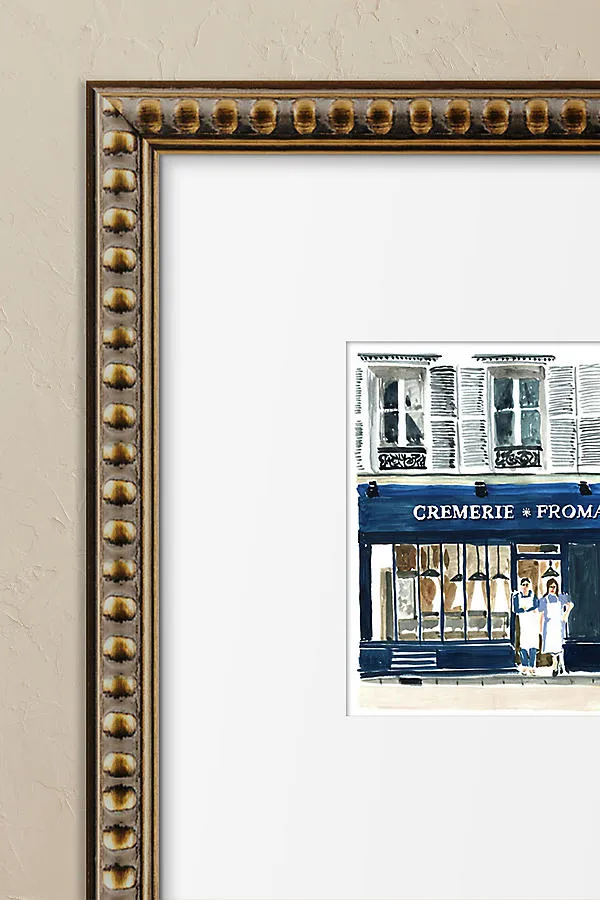 Crèmerie-Fromagerie Framed Wall Art - Blue product